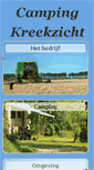 Mobile Screenshot of campingkreekzicht.nl